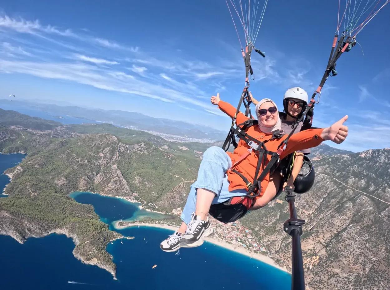 Yamaç Paraşütü - Bayan Pilot